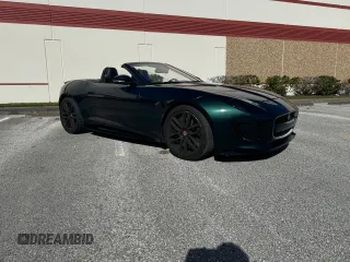 2017 Jaguar F-Type R with VIN SAJWJ6HL5HMK43530, listed as a Copart auction lot 36754854 with 16,614 mi miles and . Bid and sale history available at DreamBid. Image 1.