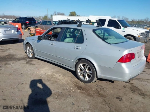 2008 Saab 9-5 with VIN YS3ED45G783500330, listed as a IAAI auction lot 41634209 with 170,382 mi miles. Bid and sale history available at carsss.com. Image 3.