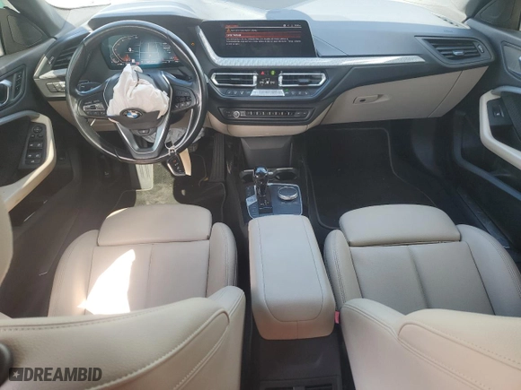 2022 BMW 2 Series 228i with VIN WBA53AK00N7K12117, listed as a Copart auction lot 69229114 with 49,594 mi miles and Salvage Title. Bid and sale history available at carsss.com. Image 8.