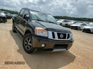 2015 Nissan Titan SL with VIN 1N6AA0EC8FN501862, listed as a Copart auction lot 51870185 with 178,187 mi miles and Salvage Title. Bid and sale history available at carsss.com. Image 11.