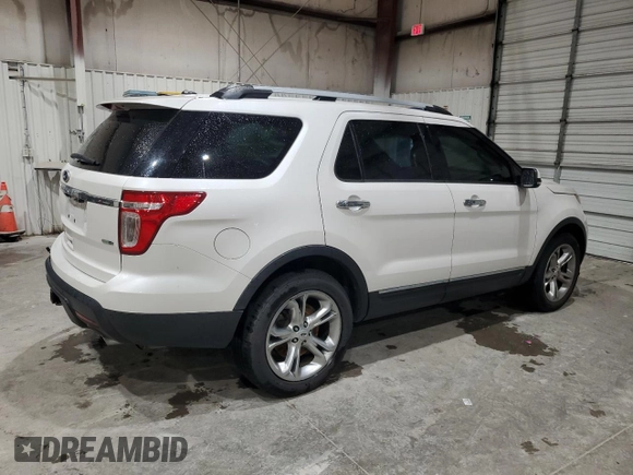 2015 Ford Explorer Limited with VIN 1FM5K8F89FGB49773, listed as a Copart auction lot 46528375 with 96,557 mi miles and Salvage Title. Bid and sale history available at DreamBid. Image 3.