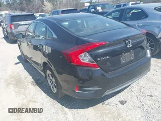 2018 Honda Civic Sedan LX with VIN 19XFC2F56JE024358, listed as a IAAI auction lot 41775704 with 76,794 mi miles. Bid and sale history available at carsss.com. Image 3.