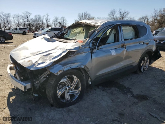 2023 Hyundai Santa Fe SEL with VIN 5NMS24AJ6PH555787, listed as a Copart auction lot 49967035 with 43,406 mi miles and Non Repairable. Bid and sale history available at carsss.com. Image 1.