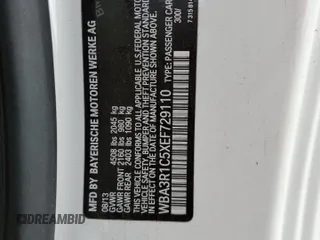 2014 BMW 4 Series 435i with VIN WBA3R1C5XEF729110, listed as a Copart auction lot 44313485 with 147,046 mi miles and Salvage Title. Bid and sale history available at carsss.com. Image 12.