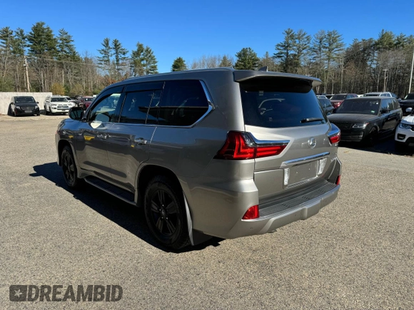 2017 Lexus LX with VIN JTJHY7AX5H4250058, listed as a Copart auction lot 80366094 with 95,464 mi miles and Clean Title. Bid and sale history available at carsss.com. Image 3.
