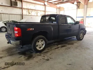 2007 Chevrolet Silverado 1500 LT w/2LT with VIN 2GCEC19J171638447, listed as a Copart auction lot 46090945 with 340,895 mi miles and Salvage Title. Bid and sale history available at carsss.com. Image 3.