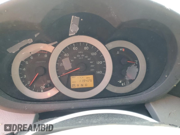 2012 Toyota RAV4 with VIN 2T3BF4DV1CW226147, listed as a Copart auction lot 53638185 with 119,426 mi miles and Salvage Title. Bid and sale history available at carsss.com. Image 9.