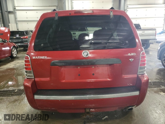 2007 Mercury Mariner Luxury with VIN 4M2YU91127KJ08616, listed as a Copart auction lot 42007945 with 196,691 mi miles and Salvage title. Bid and sale history available at DreamBid. Image 6.