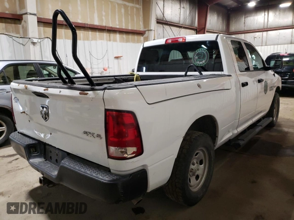 2018 Ram 1500 Tradesman with VIN 1C6RR7FT6JS251173, listed as a Copart auction lot 53746615 with 137,273 mi miles and Salvage title. Bid and sale history available at DreamBid. Image 3.