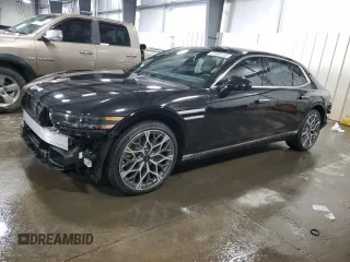 2024 Genesis G90 e-SC with VIN KMTFC4SD9RU039587, listed as a Copart auction lot 47889135 with 16,402 mi miles and Non Repairable. Bid and sale history available at DreamBid. Image 1.