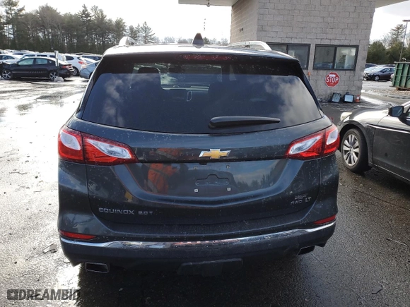 2020 Chevrolet Equinox LT with VIN 3GNAXVEX4LS617733, listed as a Copart auction lot 44356155 with 30,586 mi miles and Salvage Title. Bid and sale history available at carsss.com. Image 6.