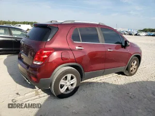 2017 Chevrolet Trax LT with VIN 3GNCJLSB0HL155955, listed as a Copart auction lot 54110195 with 135,527 mi miles and Clean Title. Bid and sale history available at DreamBid. Image 3.