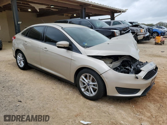 2017 Ford Focus SE with VIN 1FADP3F21HL327384, listed as a Copart auction lot 51638805 with 63,549 mi miles and Salvage Title. Bid and sale history available at carsss.com. Image 4.
