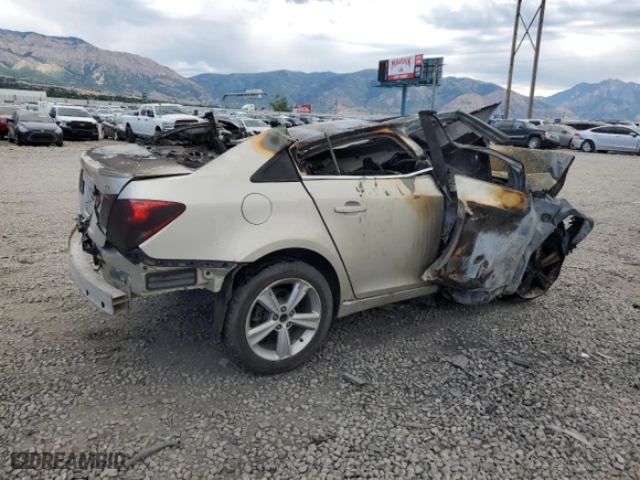 2014 Chevrolet Cruze 2LT with VIN 1G1PF5SB5E7223053, listed as a Copart auction lot 61099164 with 0 mi miles and Non Repairable. Bid and sale history available at carsss.com. Image 3.