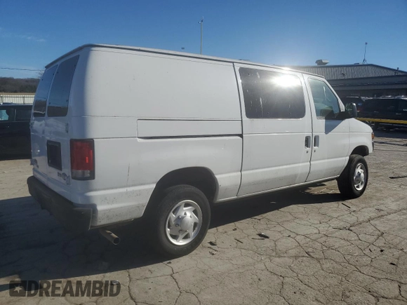 2014 Ford Econoline Cargo Commercial with VIN 1FTNE1EW2EDA92058, listed as a Copart auction lot 41735915 with 237,117 mi miles and Clean title. Bid and sale history available at DreamBid. Image 3.