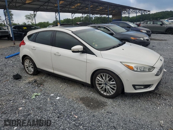 2016 Ford Focus Titanium with VIN 1FADP3N22GL292399, listed as a Copart auction lot 63033385 with 180,653 mi miles and Clean title. Bid and sale history available at DreamBid. Image 4.