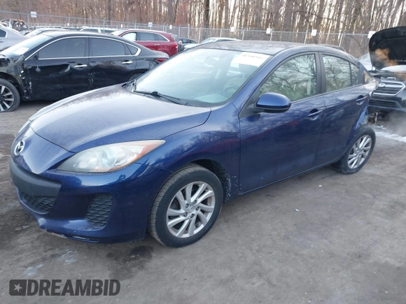 2012 Mazda 3 i Touring with VIN JM1BL1V75C1596510, listed as a IAAI auction lot 41341945 with 103,621 mi miles and . Bid and sale history available at DreamBid. Image 2.