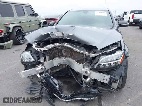 2021 Mercedes-Benz C 300 with VIN W1KWF8DBXMR610661, listed as a IAAI auction lot 42360586 with 47,967 mi miles and . Bid and sale history available at DreamBid. Image 12.