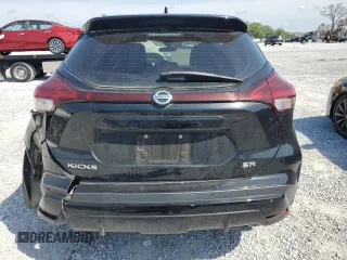 2021 Nissan Kicks SR with VIN 3N1CP5DV3ML476346, listed as a Copart auction lot 51370585 with 122,428 mi miles and Salvage Title. Bid and sale history available at carsss.com. Image 6.