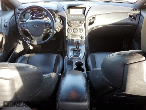 2015 Hyundai Genesis Coupe 3.8L Base z VIN KMHHT6KJ1FU128330, wystawiony jako Copart lot #43268785 z przebiegiem 112 777 mil mil oraz Szkoda całkowita • Salvage title. Historia ofert i sprzedaży dostępna na DreamBid. Obrazek 8.