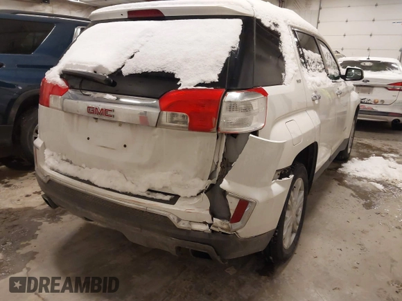 2017 GMC Terrain SLT z VIN 2GKFLUE36H6200710, wystawiony jako IAAI lot #41622409 z przebiegiem 121 391 mil mil oraz . Historia ofert i sprzedaży dostępna na DreamBid. Obrazek 6.