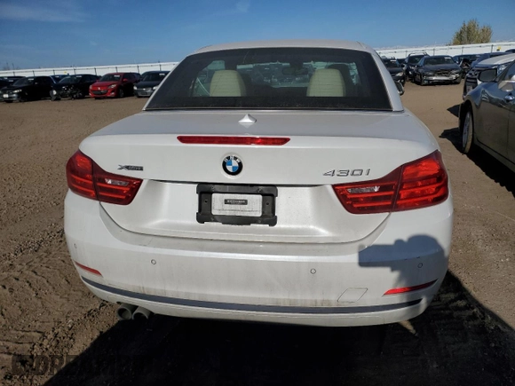 2017 BMW 4 Series 430i xDrive with VIN WBA4U9C3XH5H64212, listed as a Copart auction lot 54097655 with 51,040 mi miles and Salvage title. Bid and sale history available at DreamBid. Image 6.