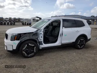 2024 Kia Telluride EX z VIN 5XYP34GC7RG504047, wystawiony jako Copart lot #51299345 z przebiegiem 19 721 mil mil oraz Szkoda całkowita • Salvage title. Historia ofert i sprzedaży dostępna na DreamBid. Obrazek 1.