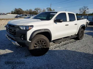2023 Chevrolet Colorado 4WD Trail Boss with VIN 1GCPTEEK7P1181101, listed as a Copart auction lot 88643225 with 23,423 mi miles and Salvage Title. Bid and sale history available at carsss.com. Image 1.
