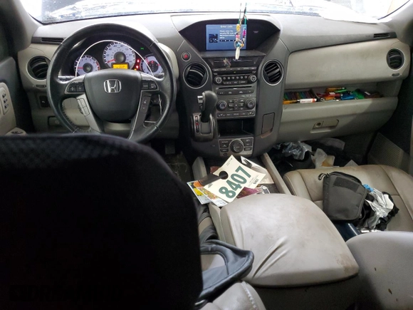 2015 Honda Pilot Touring with VIN 5FNYF3H9XFB015329, listed as a Copart auction lot 49353145 with 70,084 mi miles and Clean Title. Bid and sale history available at carsss.com. Image 8.