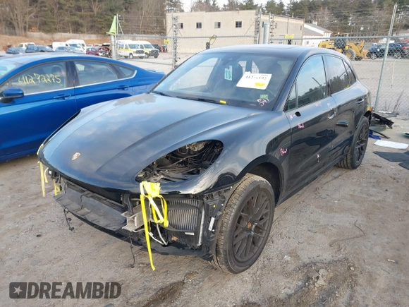 2020 Porsche Macan GTS with VIN WP1AG2A53LLB55147, listed as a IAAI auction lot 41235192 with 27,906 mi miles and . Bid and sale history available at DreamBid. Image 2.