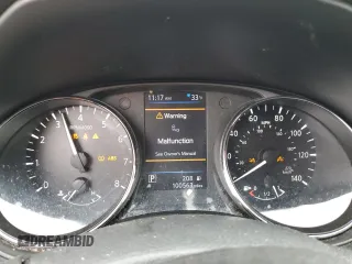 2019 Nissan Rogue SV with VIN 5N1AT2MT7KC829124, listed as a Copart auction lot 45156515 with 100,563 mi miles and Salvage Title. Bid and sale history available at carsss.com. Image 9.