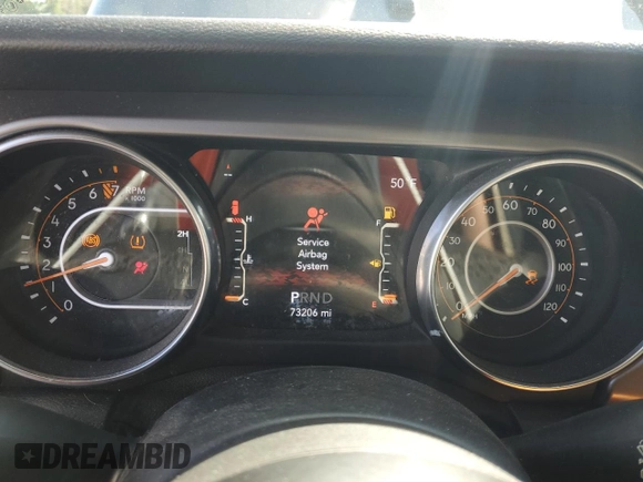2020 Jeep Wrangler Unlimited Sport S z VIN 1C4HJXDG8LW242701, wystawiony jako Copart lot #50560505 z przebiegiem 73 206 mil mil oraz Szkoda całkowita • Salvage title. Historia ofert i sprzedaży dostępna na DreamBid. Obrazek 9.