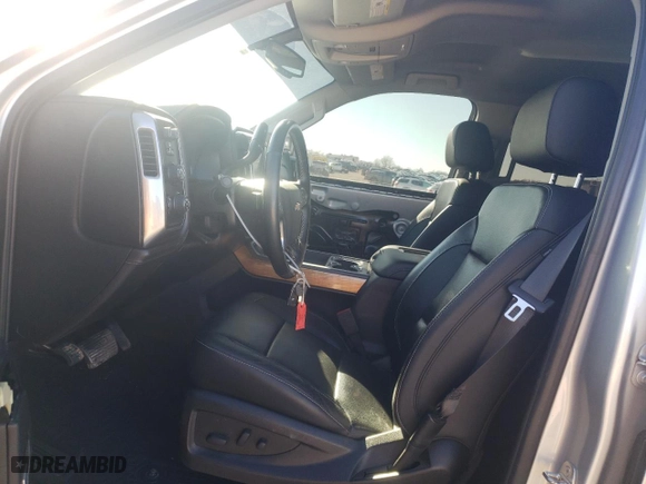 2018 Chevrolet Silverado 1500 LTZ with VIN 3GCUKSEC8JG512550, listed as a Copart auction lot 48170555 with 81,105 mi miles and Salvage Title. Bid and sale history available at carsss.com. Image 7.