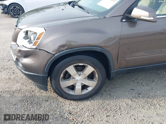 2011 GMC Acadia SLT1 with VIN 1GKKVRED1BJ176096, listed as a IAAI auction lot 42136262 with 95,756 mi miles and . Bid and sale history available at DreamBid. Image 6.