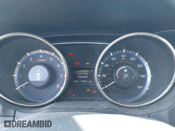 2012 Hyundai Sonata Limited with VIN 5NPEC4AB9CH396716, listed as a IAAI auction lot 41667839 with 115,821 mi miles and . Bid and sale history available at DreamBid. Image 7.
