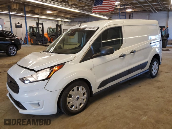 2023 Ford Transit Connect XLT с VIN NM0LS7T29P1555608, выставлен на аукционе Copart как лот 77691594 с пробегом 22 680 миль миль и Списание • Salvage title. История ставок и продаж доступна на DreamBid. Изображение 1.