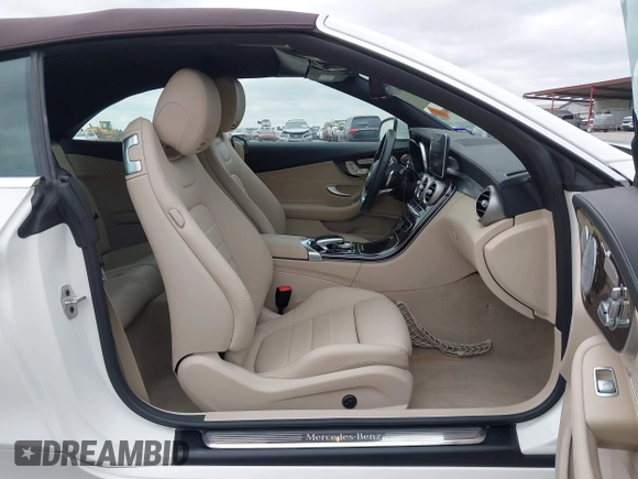 2017 Mercedes-Benz C 300 with VIN WDDWK4JB9HF529814, listed as a IAAI auction lot 42018870 with 39,062 mi miles and . Bid and sale history available at DreamBid. Image 5.