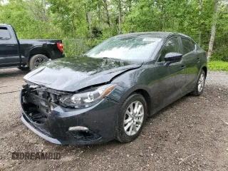 2016 Mazda 3 i Touring with VIN 3MZBM1V75GM294282, listed as a Copart auction lot 60818455 with 273,720 mi miles and Salvage title. Bid and sale history available at DreamBid. Image 1.