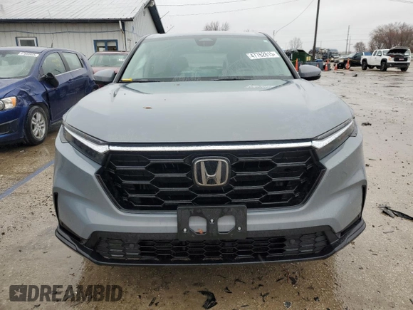 2024 Honda CR-V EX-L with VIN 7FARS4H76RE000467, listed as a Copart auction lot 47762815 with 27,274 mi miles and Salvage Title. Bid and sale history available at carsss.com. Image 5.
