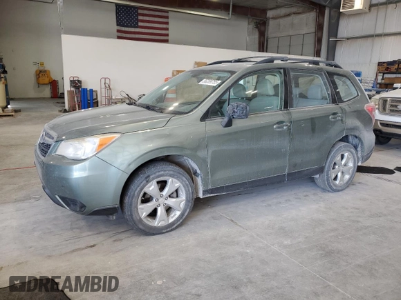 2015 Subaru Forester 2.5i с VIN JF2SJABCXFH464847, выставлен на аукционе Copart как лот 56289755 с пробегом 114 407 миль миль и Списание • Salvage title. История ставок и продаж доступна на DreamBid. Изображение 1.