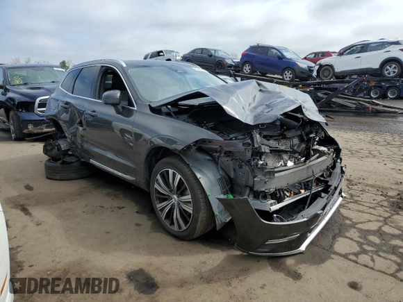 2022 Volvo XC60 Inscription с VIN YV4062RL8N1905916, выставлен на аукционе Copart как лот 53285845 с пробегом 49 797 миль миль и Списание • Salvage title. История ставок и продаж доступна на DreamBid. Изображение 4.