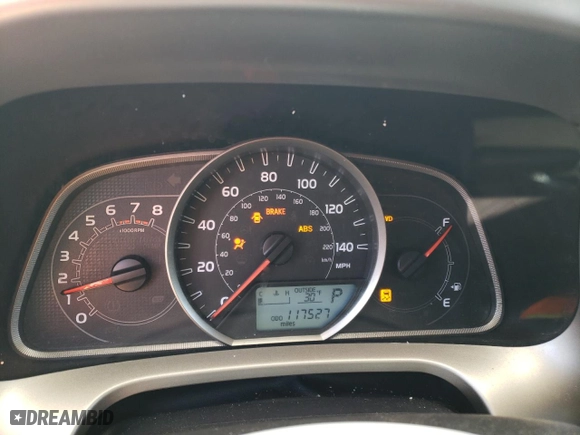 2014 Toyota RAV4 LE with VIN 2T3BFREV6EW142808, listed as a Copart auction lot 44782105 with 117,527 mi miles and Salvage Title. Bid and sale history available at carsss.com. Image 9.