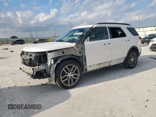 2016 Ford Explorer Sport with VIN 1FM5K8GT3GGC63546, listed as a Copart auction lot 60550855 with 161,346 mi miles and Salvage title. Bid and sale history available at DreamBid. Image 1.