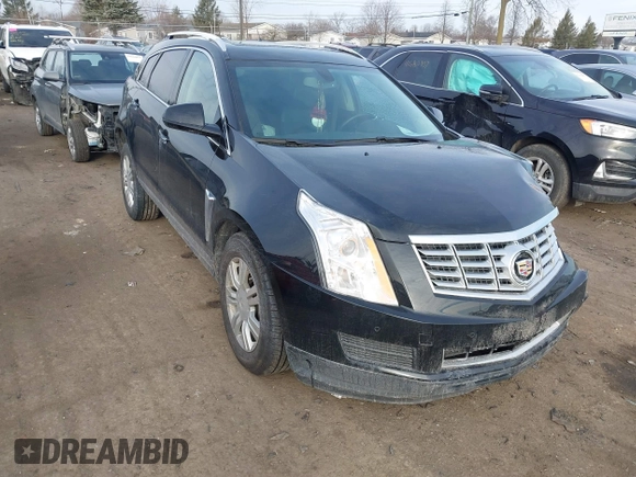 2016 Cadillac SRX Luxury Collection with VIN 3GYFNEE34GS515477, listed as a IAAI auction lot 41690500 with 46,978 mi miles. Bid and sale history available at carsss.com. Image 1.