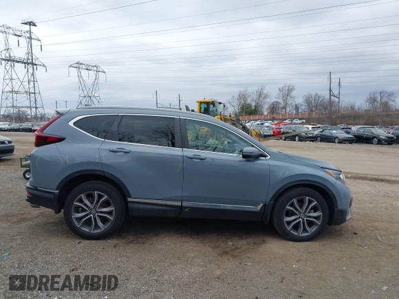 2020 Honda CR-V Touring with VIN 2HKRW2H92LH657975, listed as a IAAI auction lot 41627776 with 46,590 mi miles and . Bid and sale history available at DreamBid. Image 13.