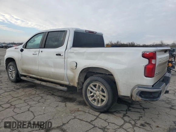 2021 Chevrolet Silverado 1500 LT with VIN 3GCUYDET0MG416572, listed as a Copart auction lot 85577294 with 45,033 mi miles and Salvage Title. Bid and sale history available at carsss.com. Image 2.