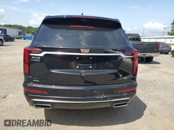 2024 Cadillac XT6 Premium Luxury with VIN 1GYKPFRSXRZ753789, listed as a Copart auction lot 60132945 with Not provided miles and Salvage title. Bid and sale history available at DreamBid. Image 6.