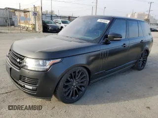2015 Land Rover Range Rover Supercharged Autobiography with VIN SALGV2TF7FA240203, listed as a Copart auction lot 86513344 with 115,652 mi miles and Salvage Title. Bid and sale history available at carsss.com. Image 1.