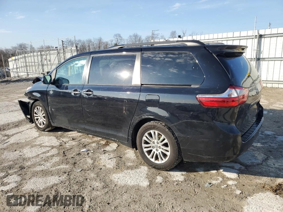 2015 Toyota Sienna XLE with VIN 5TDYK3DC9FS634349, listed as a Copart auction lot 50450305 with 150,569 mi miles and Salvage Title. Bid and sale history available at DreamBid. Image 2.