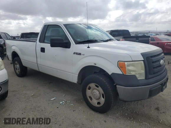 2009 Ford F-150 XL with VIN 1FTRF12W59KA23790, listed as a Copart auction lot 43798315 with 193,693 mi miles and Clean title. Bid and sale history available at DreamBid. Image 4.
